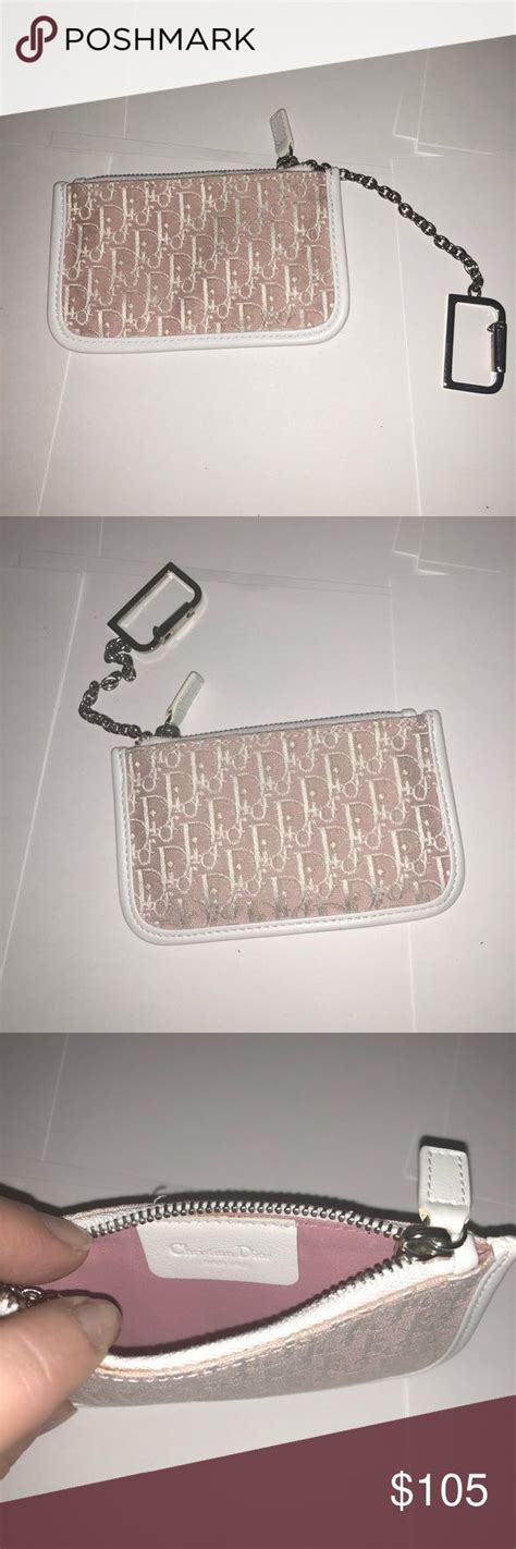 dior key bag|christian dior keychain wallet.